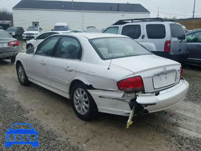 2003 HYUNDAI SONATA GLS KMHWF35H83A889021 image 2