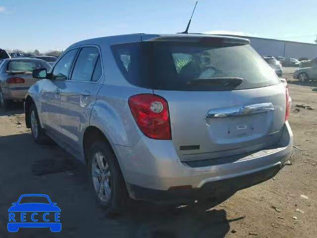 2011 CHEVROLET EQUINOX LS 2GNALBEC3B1125258 image 2