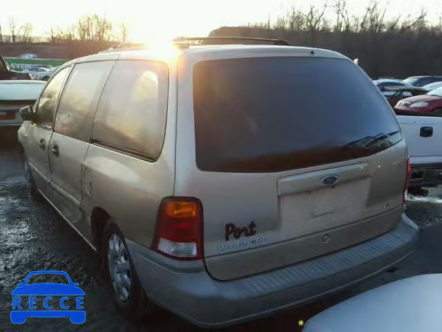 2001 FORD WINDSTAR L 2FMZA51491BB61669 Bild 2