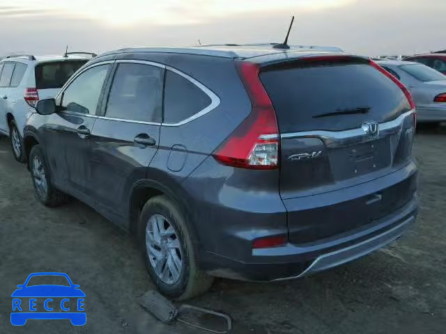 2015 HONDA CR-V EX-L 2HKRM4H74FH636825 image 2