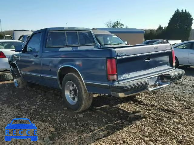 1993 CHEVROLET S10 1GCCS14Z1P8177593 image 2