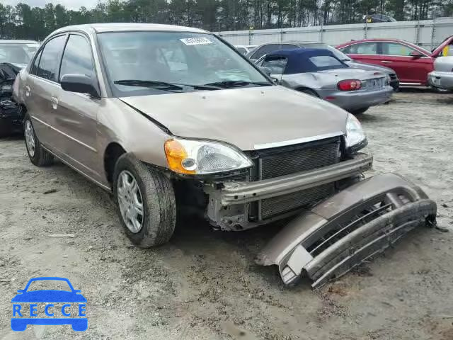 2002 HONDA CIVIC LX 2HGES16562H550165 зображення 0