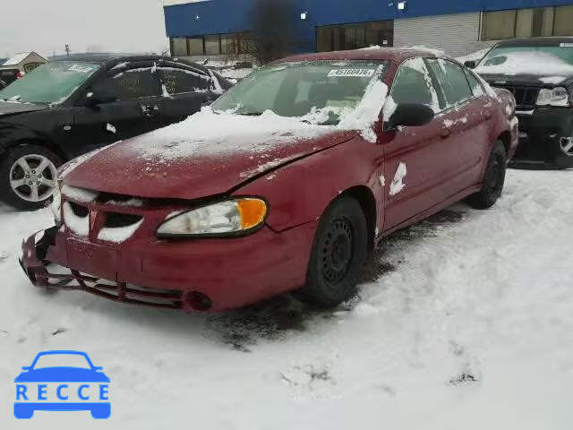 2005 PONTIAC GRAND AM S 1G2NE52F05M252289 зображення 1