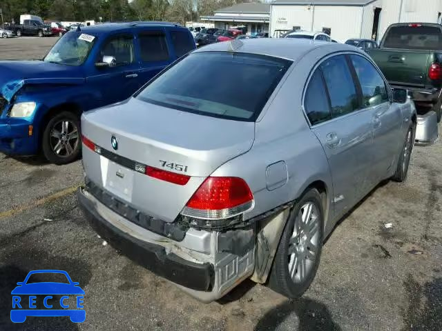 2003 BMW 745I WBAGL63473DP67278 image 3