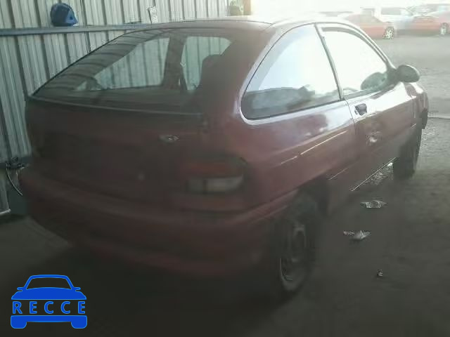 1996 FORD ASPIRE KNJLT05H7T6167957 image 3