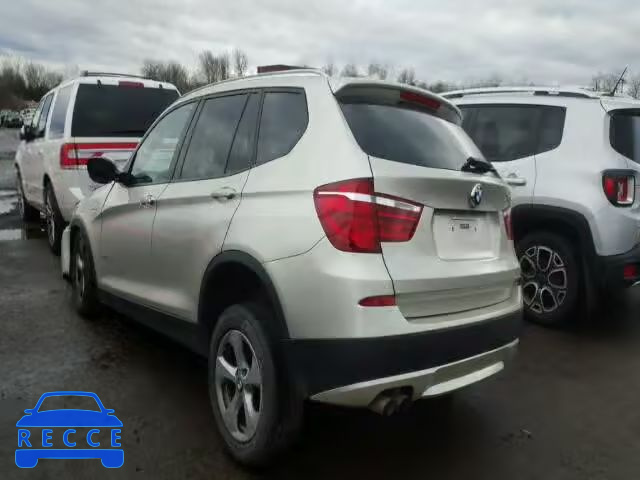 2011 BMW X3 XDRIVE2 5UXWX5C55BL712692 зображення 2