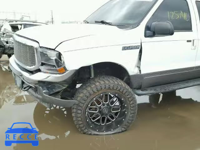 2001 FORD EXCURSION 1FMNU41S21ED72781 Bild 9