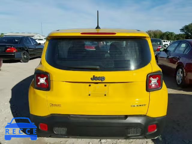 2015 JEEP RENEGADE S ZACCJAAT3FPC31745 зображення 9