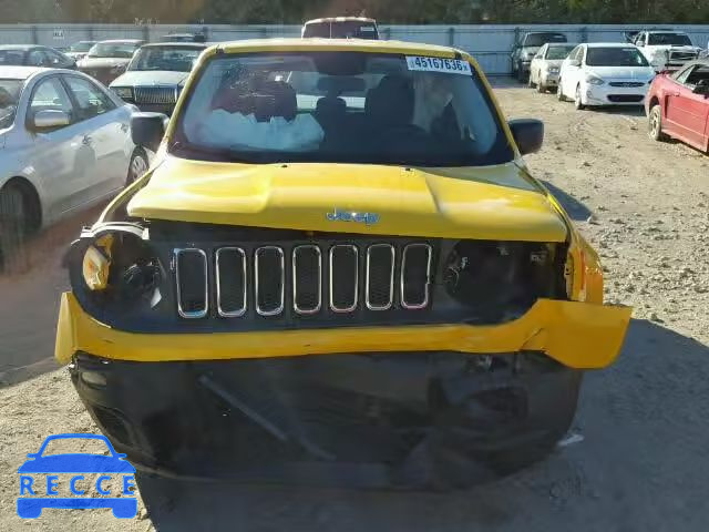 2015 JEEP RENEGADE S ZACCJAAT3FPC31745 зображення 8