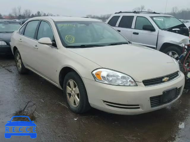 2008 CHEVROLET IMPALA LT 2G1WT58N289206655 зображення 0