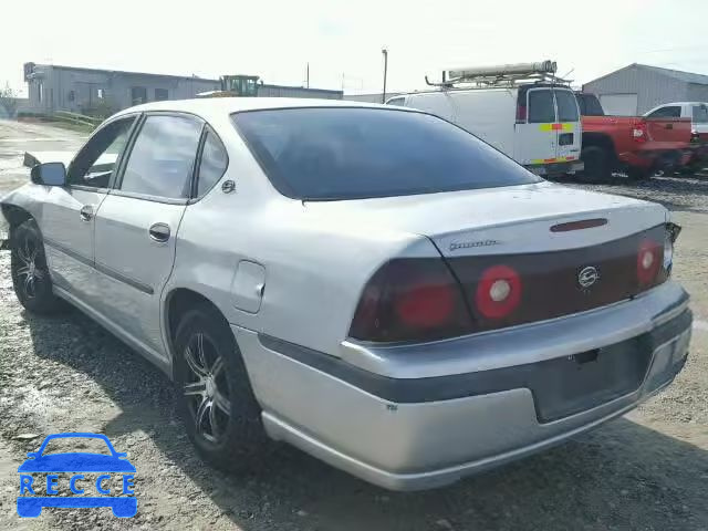 2002 CHEVROLET IMPALA 2G1WF55K429294990 зображення 2