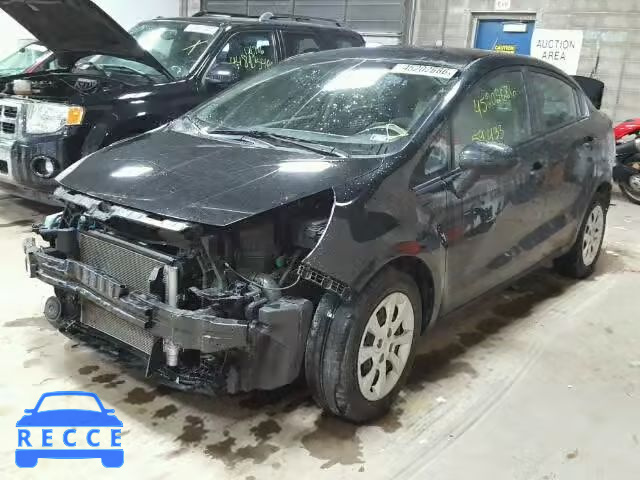 2013 KIA RIO LX KNADM4A34D6174188 image 1