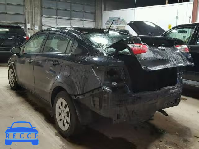 2013 KIA RIO LX KNADM4A34D6174188 image 2
