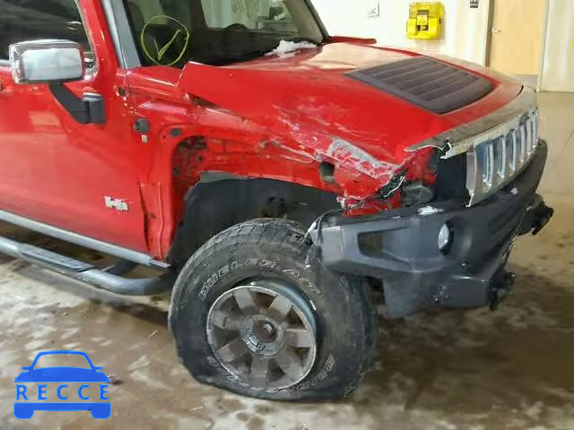 2007 HUMMER H3 SUV 5GTDN13E978210259 image 8
