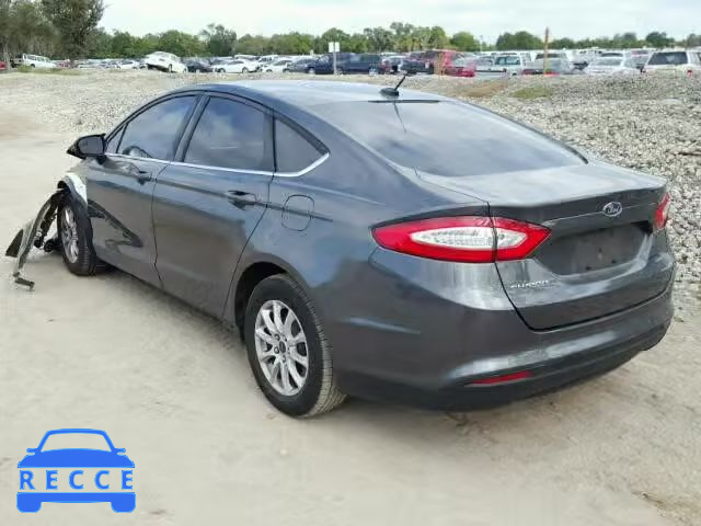 2016 FORD FUSION S 3FA6P0G77GR243863 image 2