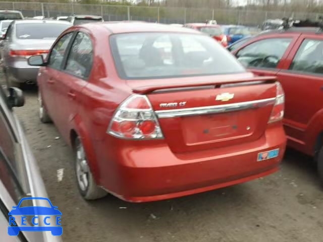 2007 CHEVROLET AVEO LT KL1TG56647B133612 зображення 2