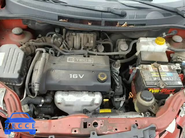 2007 CHEVROLET AVEO LT KL1TG56647B133612 image 6