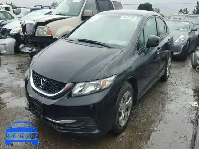 2013 HONDA CIVIC LX 19XFB2F59DE218860 зображення 1