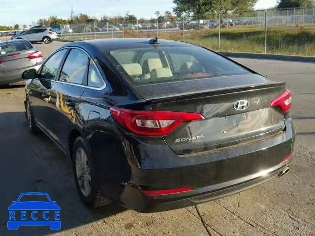 2015 HYUNDAI SONATA SE 5NPE24AF2FH235568 image 2