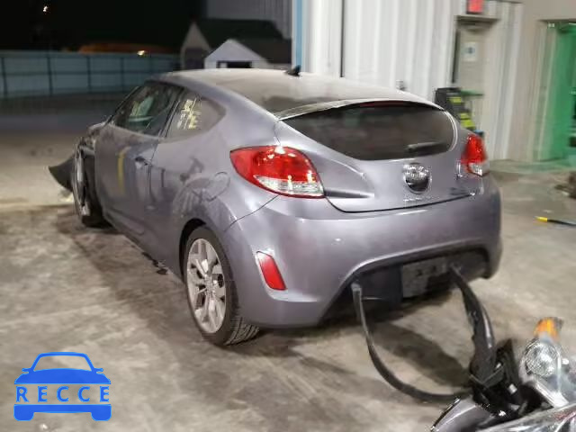 2013 HYUNDAI VELOSTER KMHTC6ADXDU146327 image 2