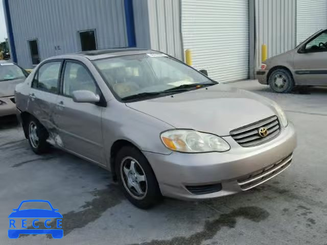 2003 TOYOTA COROLLA CE 1NXBR32E23Z013561 зображення 0