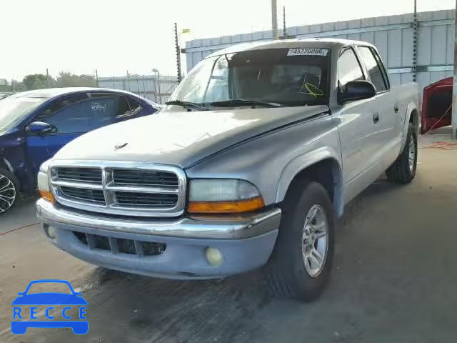 2002 DODGE DAKOTA QUA 1B7HL48N52S607150 зображення 1