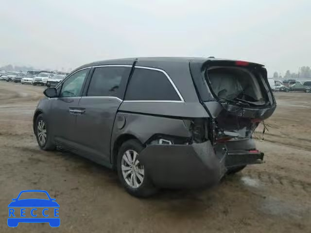 2014 HONDA ODYSSEY EX 5FNRL5H67EB029136 image 2