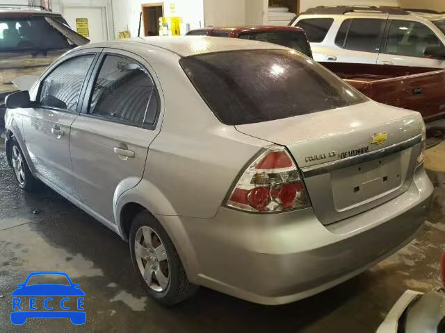 2009 CHEVROLET AVEO LS/LT KL1TD56E39B376346 image 2