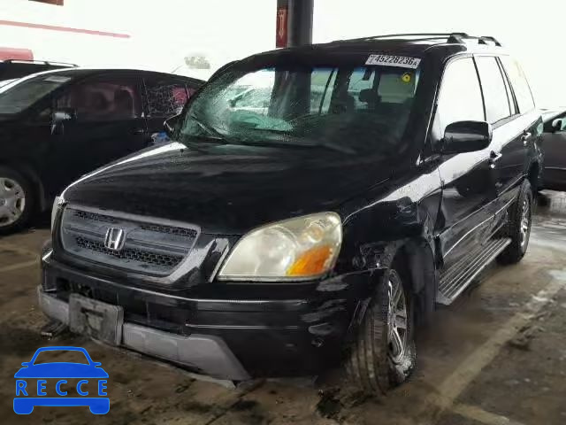 2003 HONDA PILOT EXL 2HKYF18763H543594 image 1