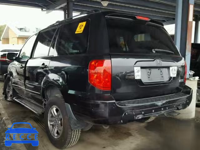 2003 HONDA PILOT EXL 2HKYF18763H543594 image 2