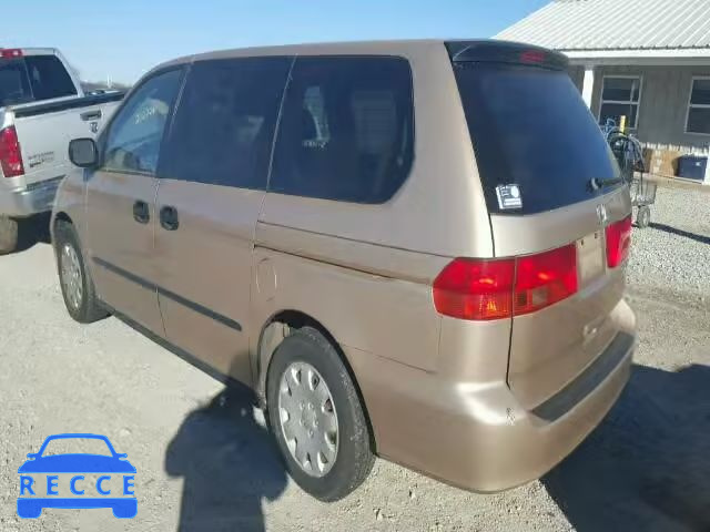 2000 HONDA ODYSSEY LX 2HKRL1857YH585887 image 2