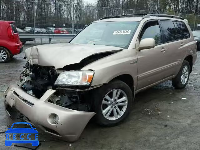 2007 TOYOTA HIGHLANDER JTEHW21A170045426 image 1