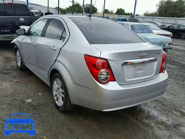 2012 CHEVROLET SONIC LT 1G1JC5SH8C4149385 image 2
