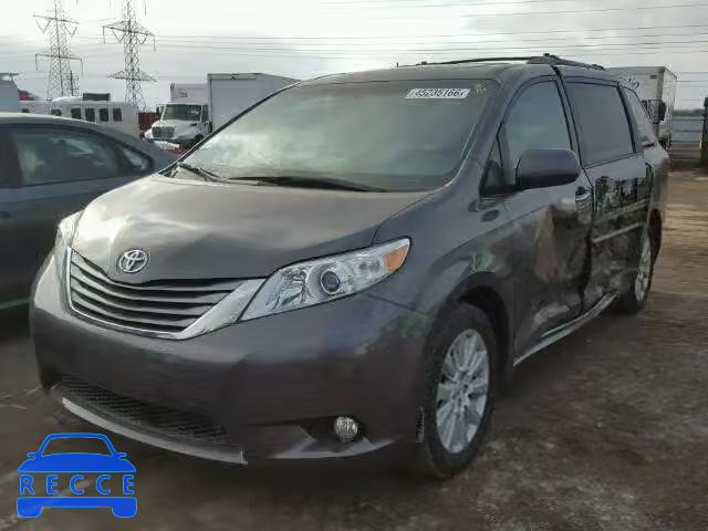 2015 TOYOTA SIENNA XLE 5TDDK3DC1FS104648 image 1