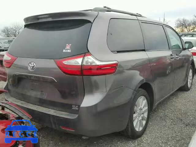 2015 TOYOTA SIENNA XLE 5TDDK3DC1FS104648 image 3