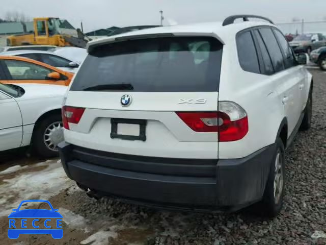 2004 BMW X3 2.5 WBXPA73434WB25358 image 3