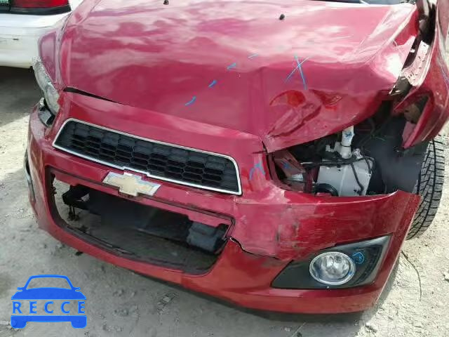 2012 CHEVROLET SONIC LTZ 1G1JE5SH3C4104512 image 9