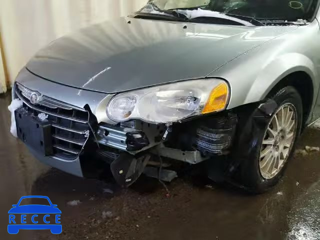 2005 CHRYSLER SEBRING TO 1C3EL56R65N657691 зображення 9