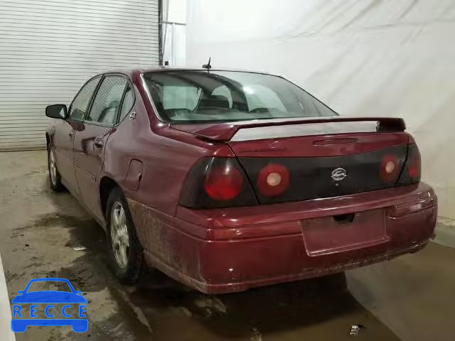 2005 CHEVROLET IMPALA LS 2G1WH52K559225518 image 2