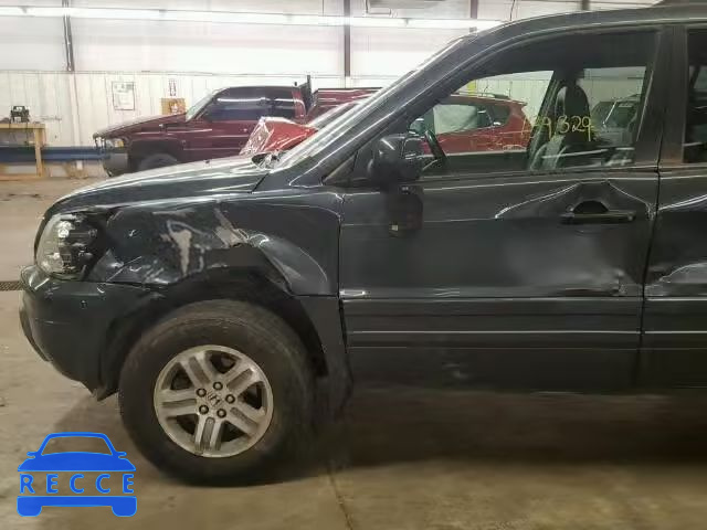 2005 HONDA PILOT EXL 2HKYF18535H510036 image 9