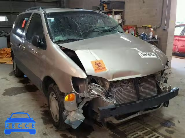 2001 TOYOTA SIENNA LE/ 4T3ZF13C51U323992 зображення 0