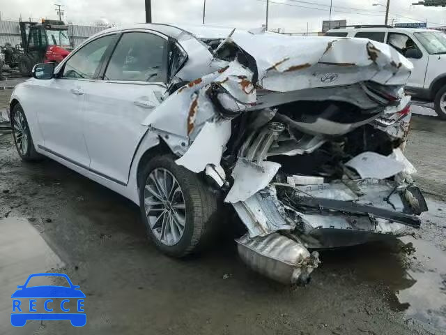 2016 HYUNDAI GENESIS KMHGN4JE5GU127763 image 2