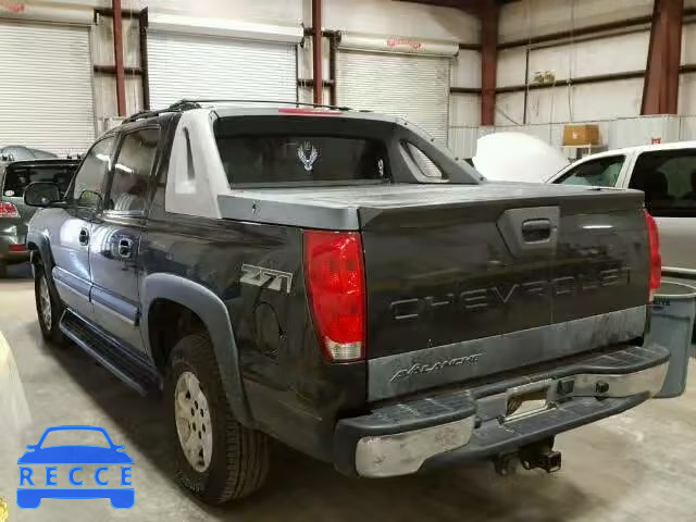 2003 CHEVROLET AVALANCHE 3GNEK13T53G258579 image 2