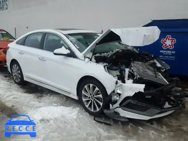 2016 HYUNDAI SONATA SPO 5NPE34AFXGH423544 image 0