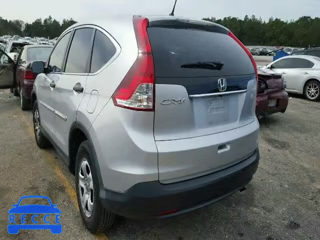 2013 HONDA CR-V LX 5J6RM3H33DL000794 image 2