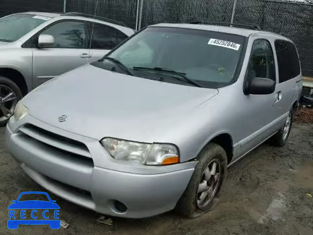 2002 NISSAN QUEST GXE 4N2ZN15T92D814562 зображення 1