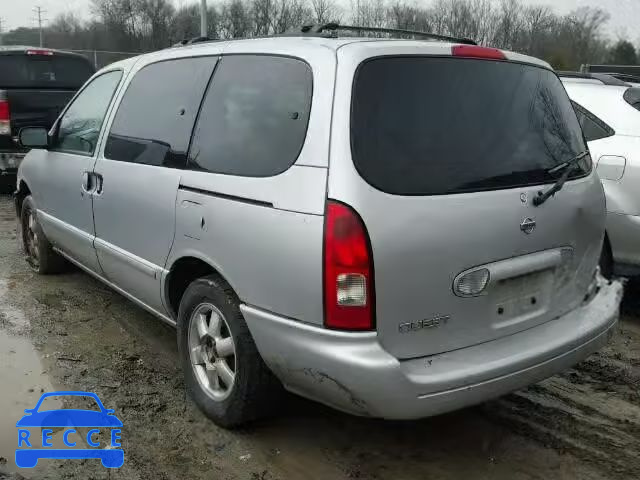 2002 NISSAN QUEST GXE 4N2ZN15T92D814562 зображення 2