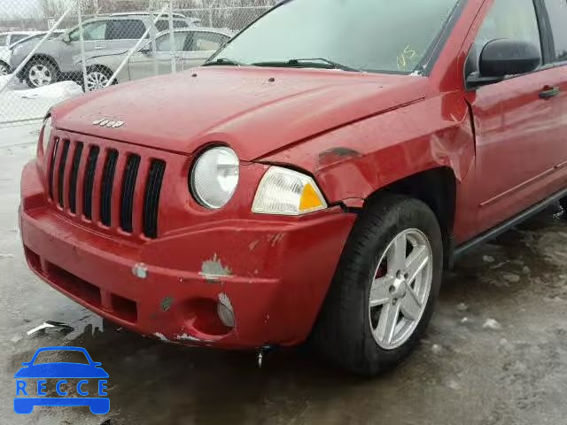 2008 JEEP COMPASS SP 1J8FF47W28D562036 зображення 8