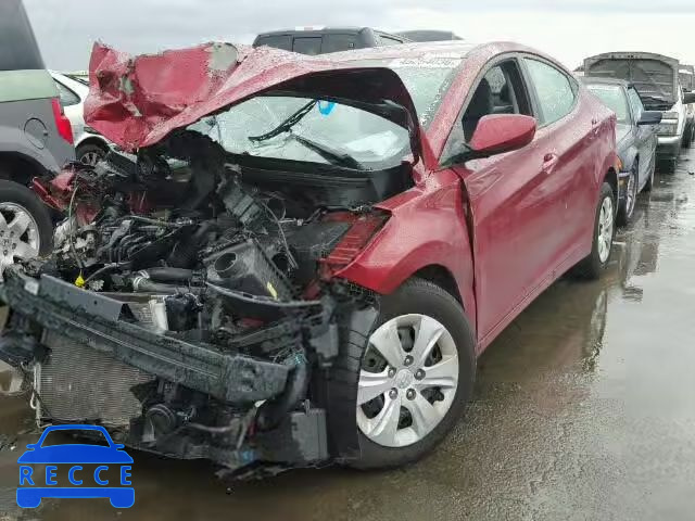 2016 HYUNDAI ELANTRA SE 5NPDH4AE8GH699659 image 1