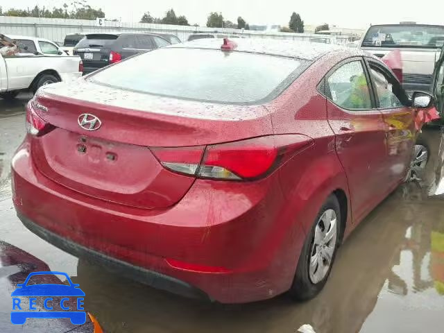 2016 HYUNDAI ELANTRA SE 5NPDH4AE8GH699659 зображення 3